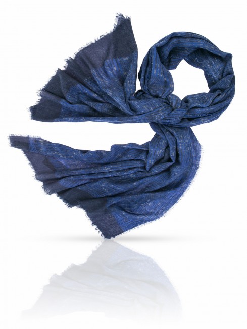 Палантин Унисекс W70.TW4-SK115/BLUE